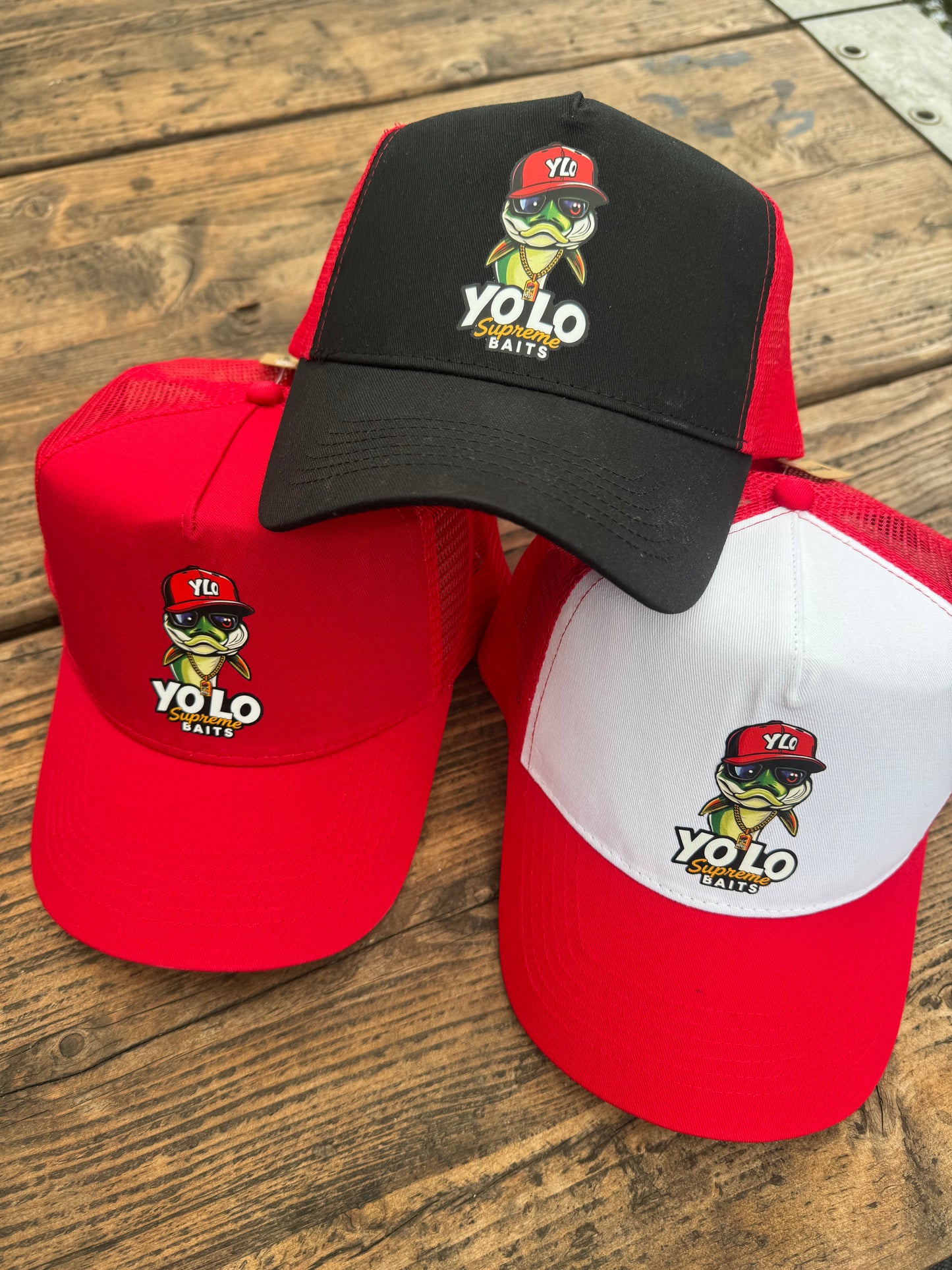Yolo Supreme Baits Trucker Cap Snapback